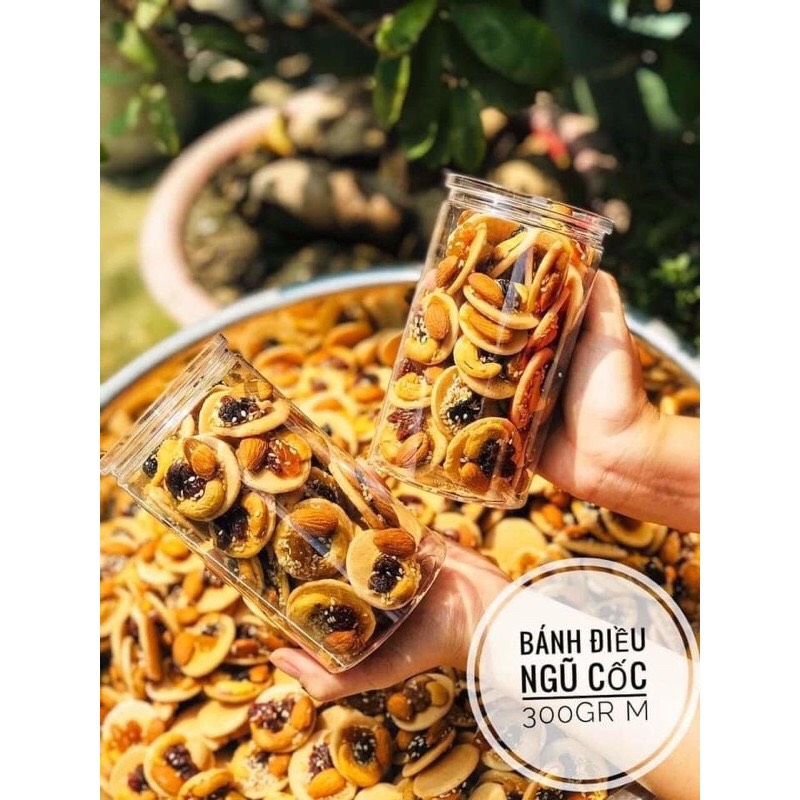 Bánh Đồng Tiền Mix hạt 350g