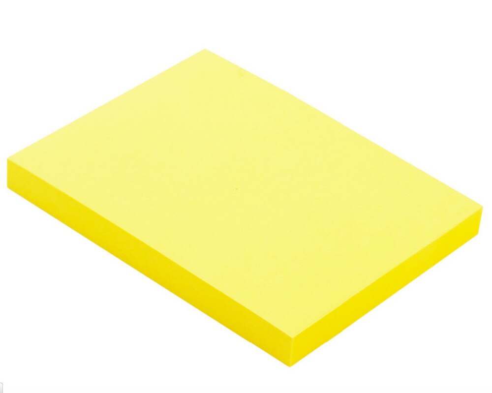 6 xấp giấy note vàng 3x4 (75x100mm)