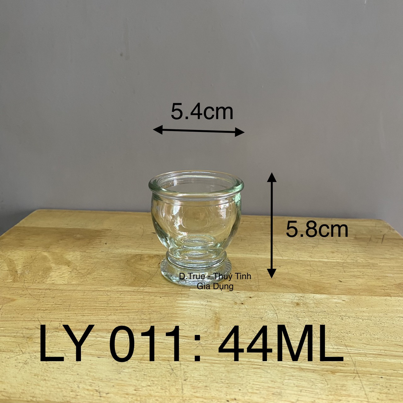 [Ly Đèn Cầy/ Ly Đựng Nến] Hộp 12 Ly Kiểu Loại Nhỏ (5 Kiểu)