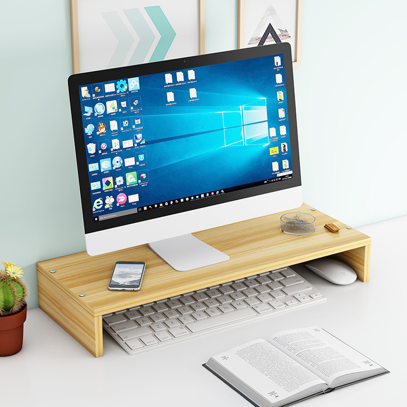 KỆ ĐỂ ĐỒ DECOR - SÁCH - MÁY TÍNH ⌨ LẮP GHÉP - MÀU VÂN GỖ ✨