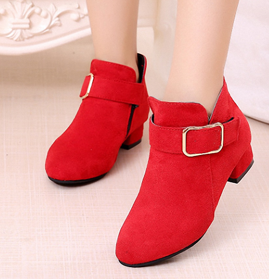 Giày boot cho bé phong cách hàn quốc - B07H