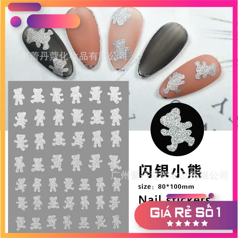Sticker Flash trang trí móng tay - Siêu sáng