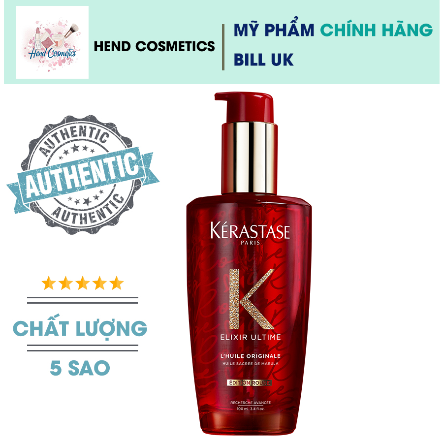 Dầu dưỡng tóc phục hồi phiên bản giới hạn Kerastase Elixir Ultime Rouge