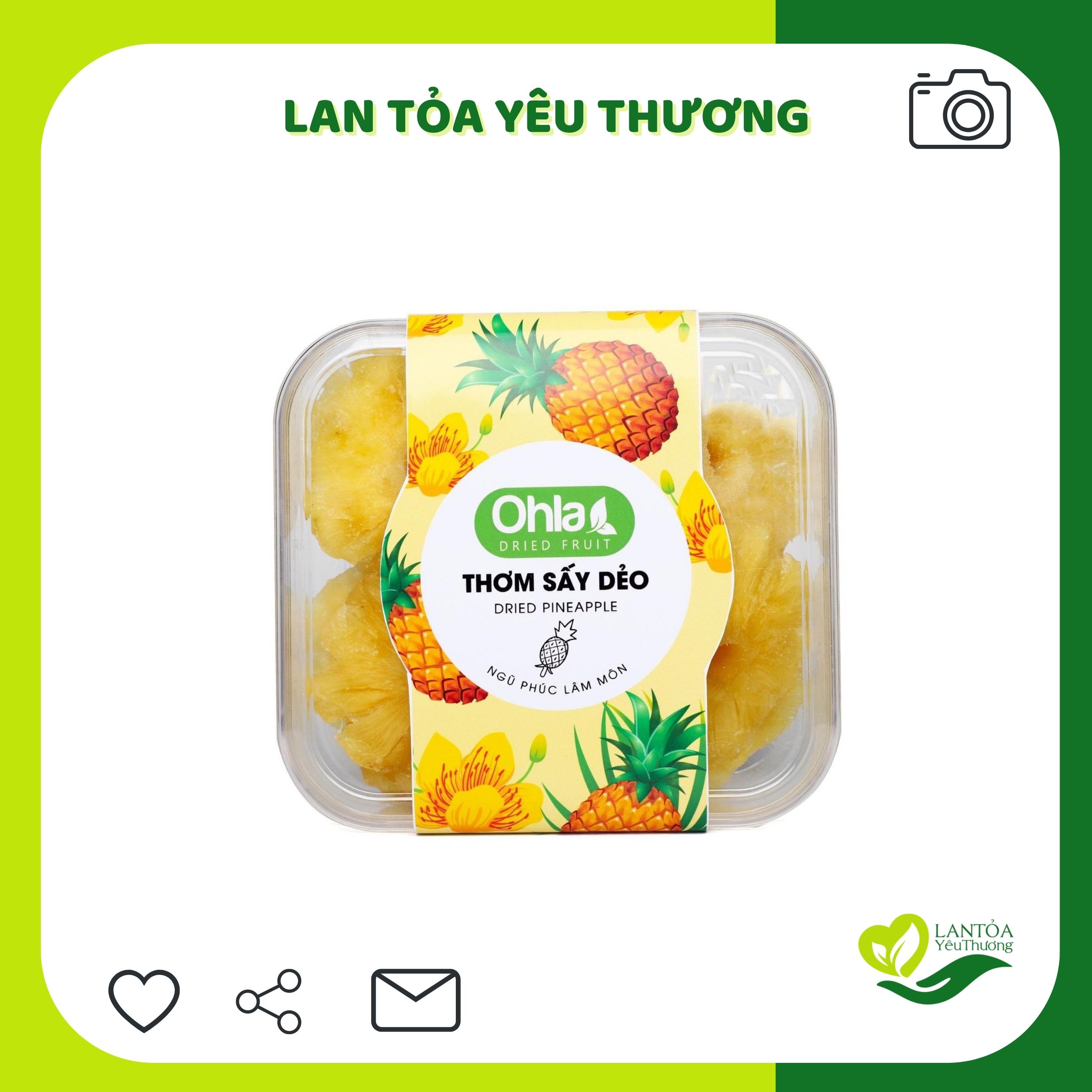 Thơm sấy dẻo Ohla 100g