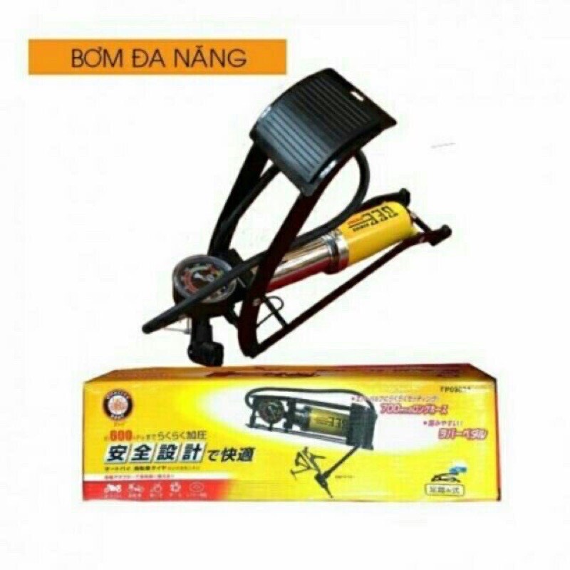 Bơm hơi đạp chân 1 xilanh BEE