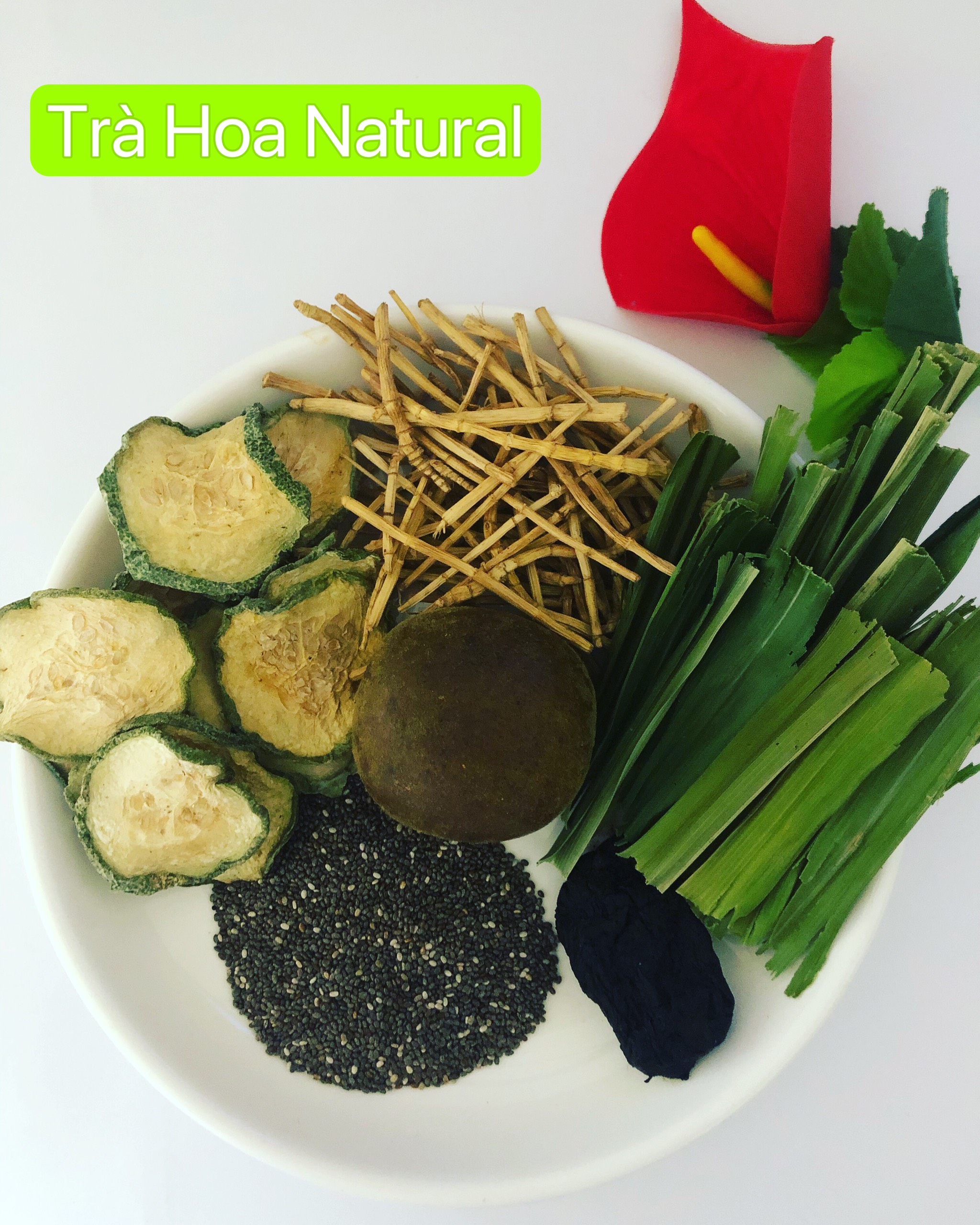 Sâm Bí Đao Nấu 12 - 15 Lít nước (Tặng Kèm Đường Phèn, Hạt Chia)