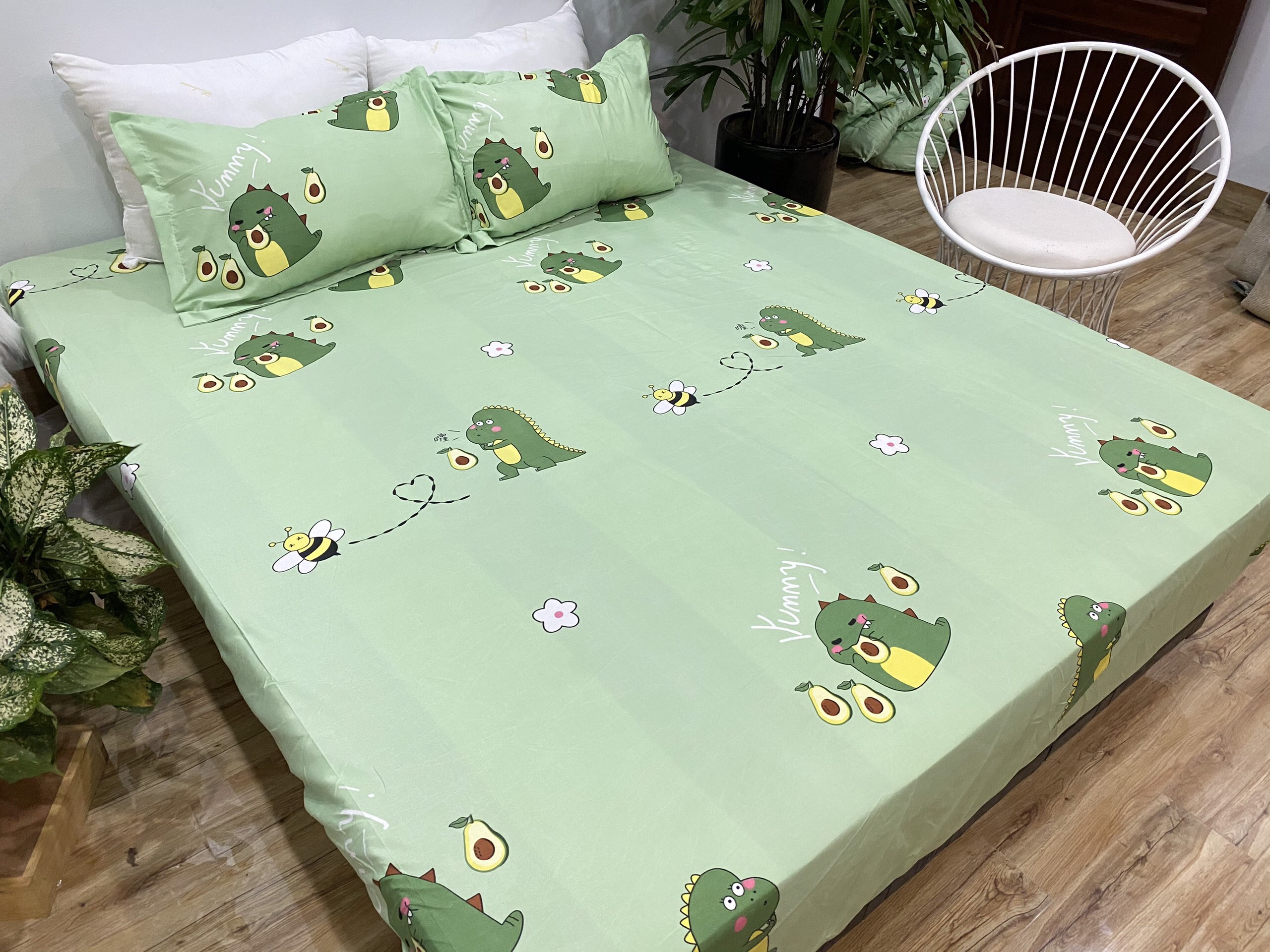 Set Ga Gối Mẫu Khủng Long Bơ P37