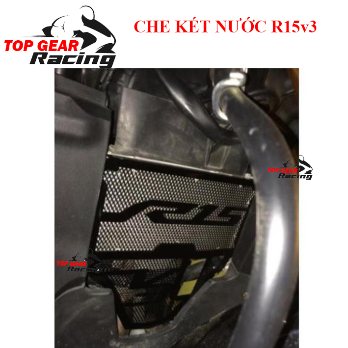 Che Két Nước R15 V3 Cnc Cao Cấp Dạng Lưới Dày <TOPGEAR>