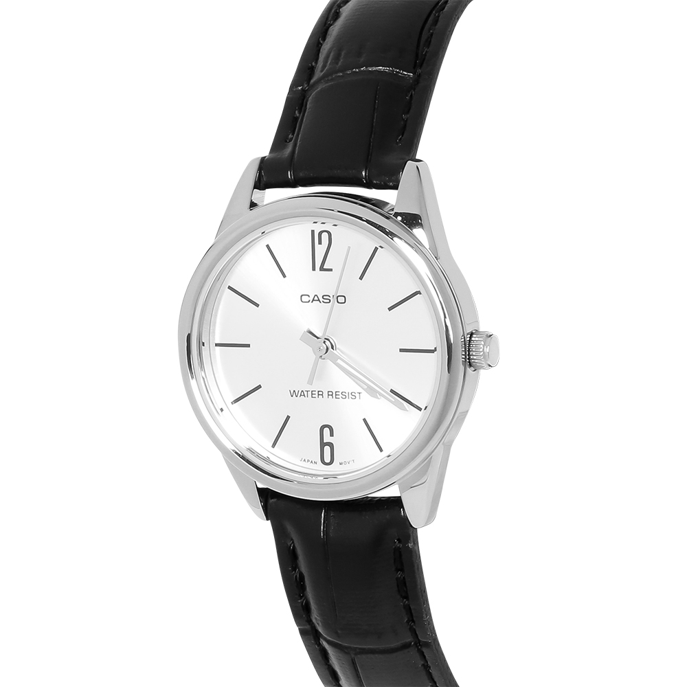 Đồng hồ nữ dây da Casio Anh Khuê LTP-V005L-7BUDF