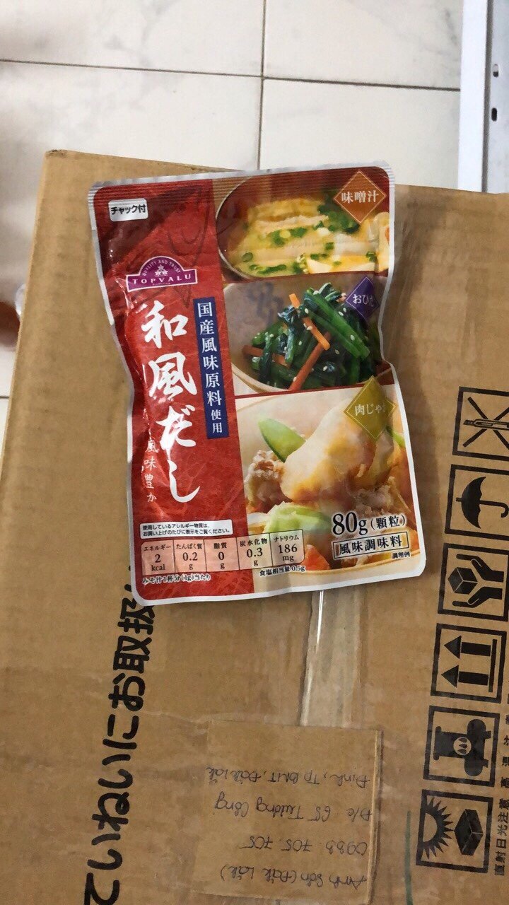 HẠT NÊM CÁ NGỪ TOPVALU NHẬT BẢN 80G