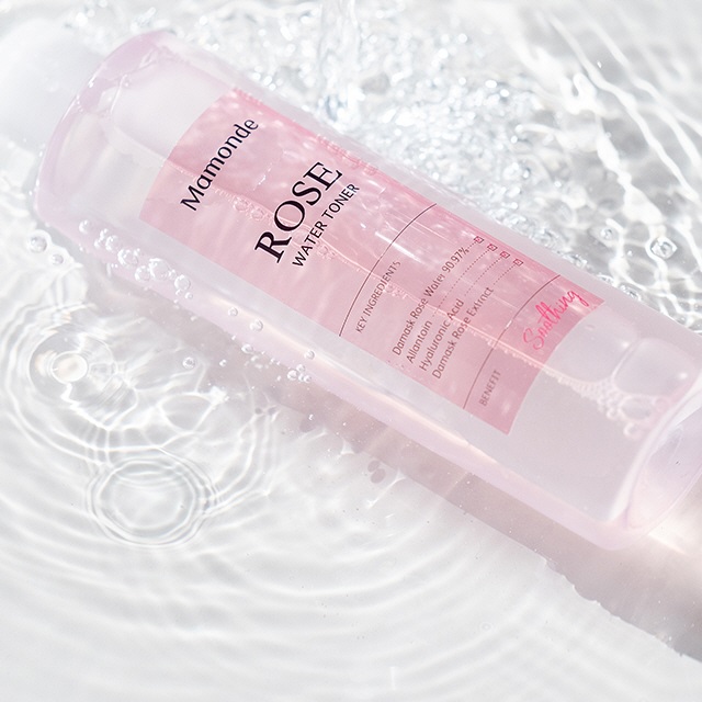 Nước Hoa Hồng Dưỡng Ẩm, Làm Dịu Da Mamonde Rose Water Toner [3 Size]