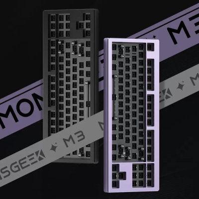 KIT Bàn phím cơ Monsgeek M3 | Case nhôm | RGB | Mạch xuôi | Hotswap | Gasket Mount