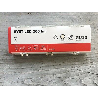 Bóng đèn led Solhetta IKEA Gu10 3w 230 lumen