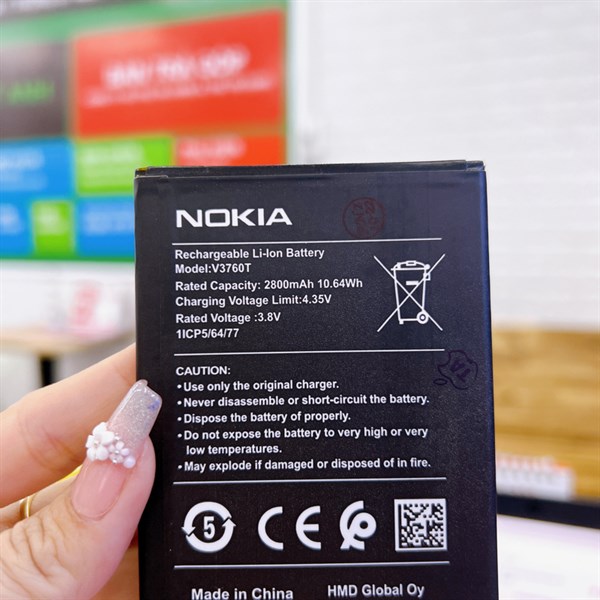 Pin Nokia C2 / V3760T