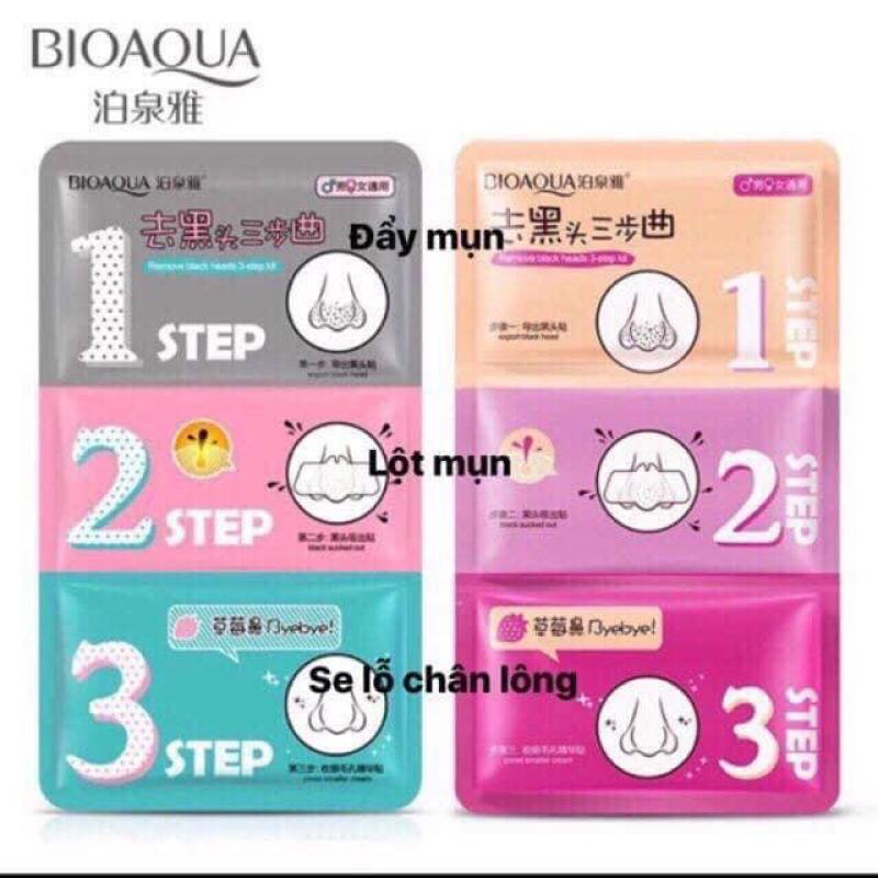 Mặt nạ gel lột mụn mũi 3 bước giá rẻ