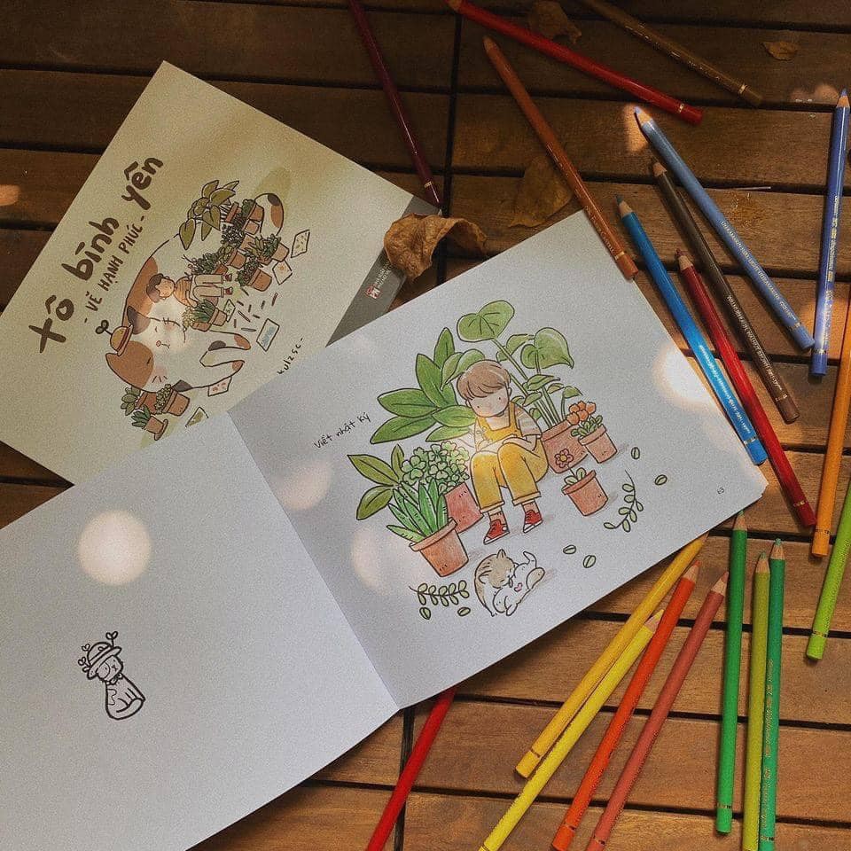 Sách - Tô Bình Yên Vẽ Hạnh Phúc (Tái Bản 2022) - Huta book