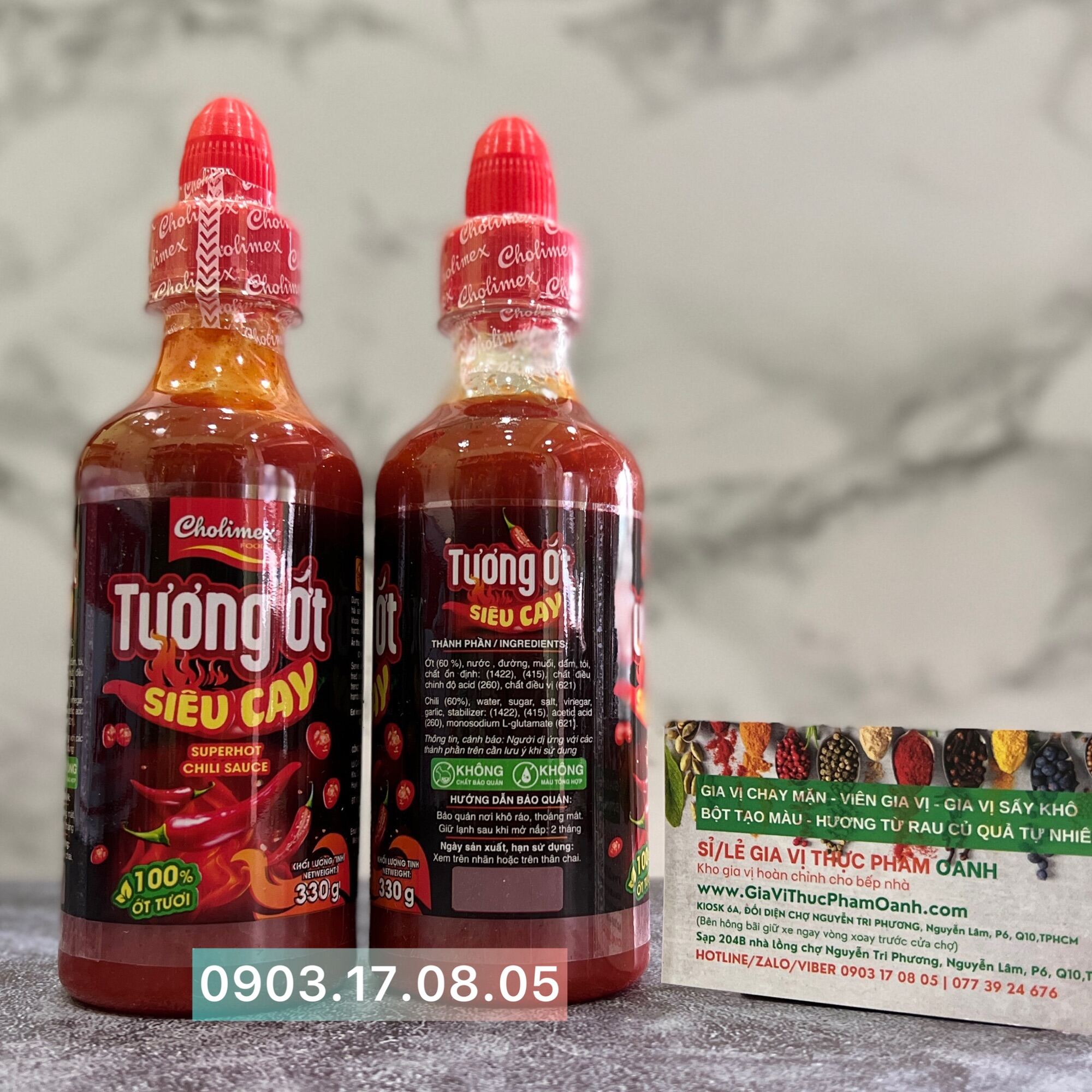 Super Hot Chili sauce Cholimex