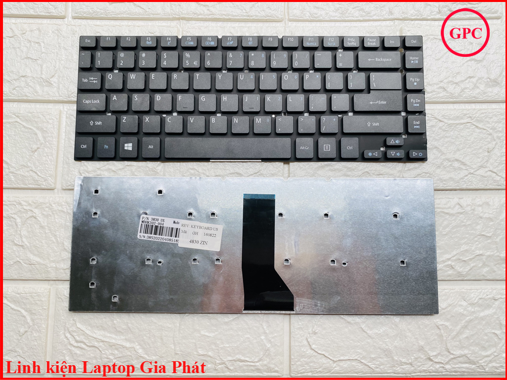 Bàn Phím Laptop Acer 4830 V3-471 E1-432 E5-471 E1-470 3830 E1-472 (Phím Trong Máy)