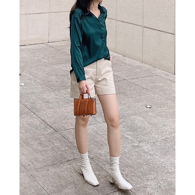 Áo sơ mi nữ lụa Ruchan