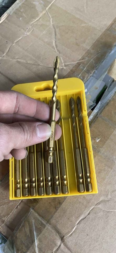 Bộ 4 Mũi khoan đa năng Cao Cấp( Gồm mũi 6,8,10,12)