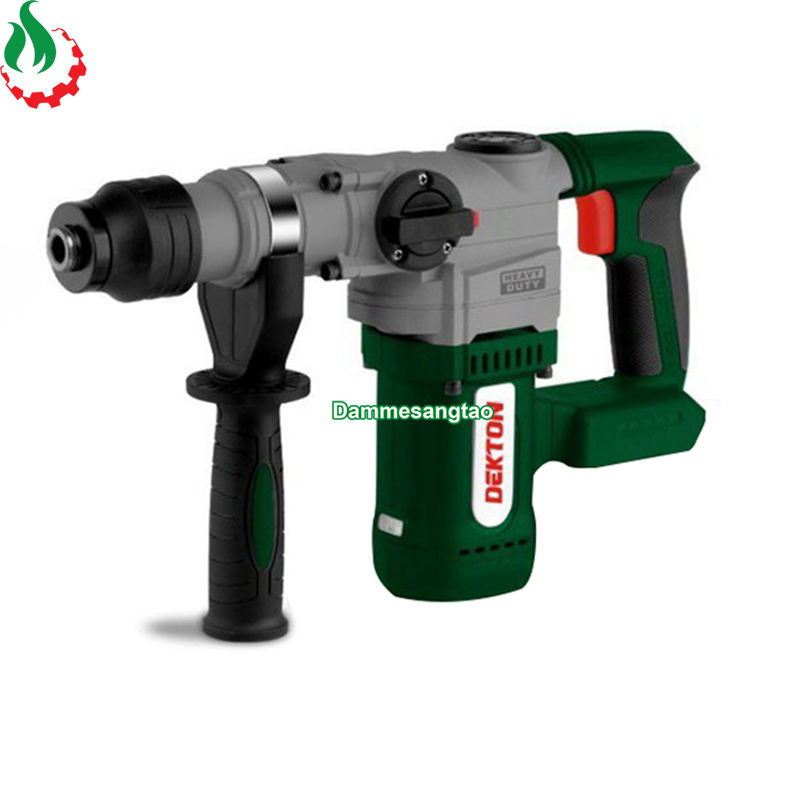 Máy khoan đục pin 21v dekton m21-rh2702bl