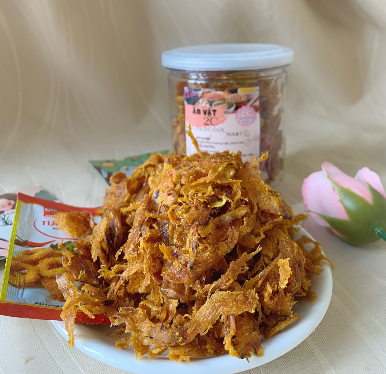 Mực Tẩm Xé Sợi 100g 2c Mart