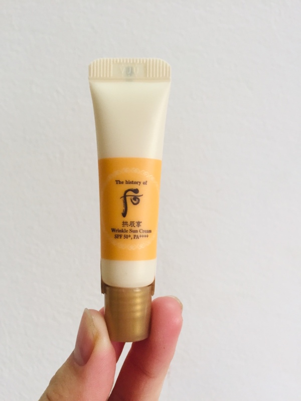 Kem chống nắng Hoàng cung Whoo Jin Hea Yoon Wrinkle Sun Cream SPF 50+++