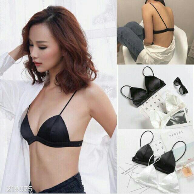 ÁO BRA LỤA VIỀN REN 8520