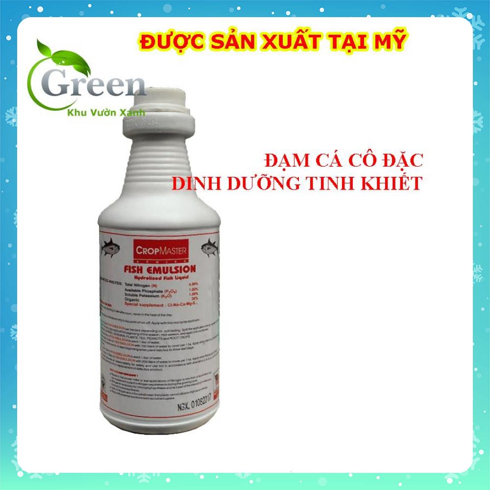Phân Bón Lá Phú Hào FISH EMULSION Đạm Cá Cô Đặc - chai 250ml
