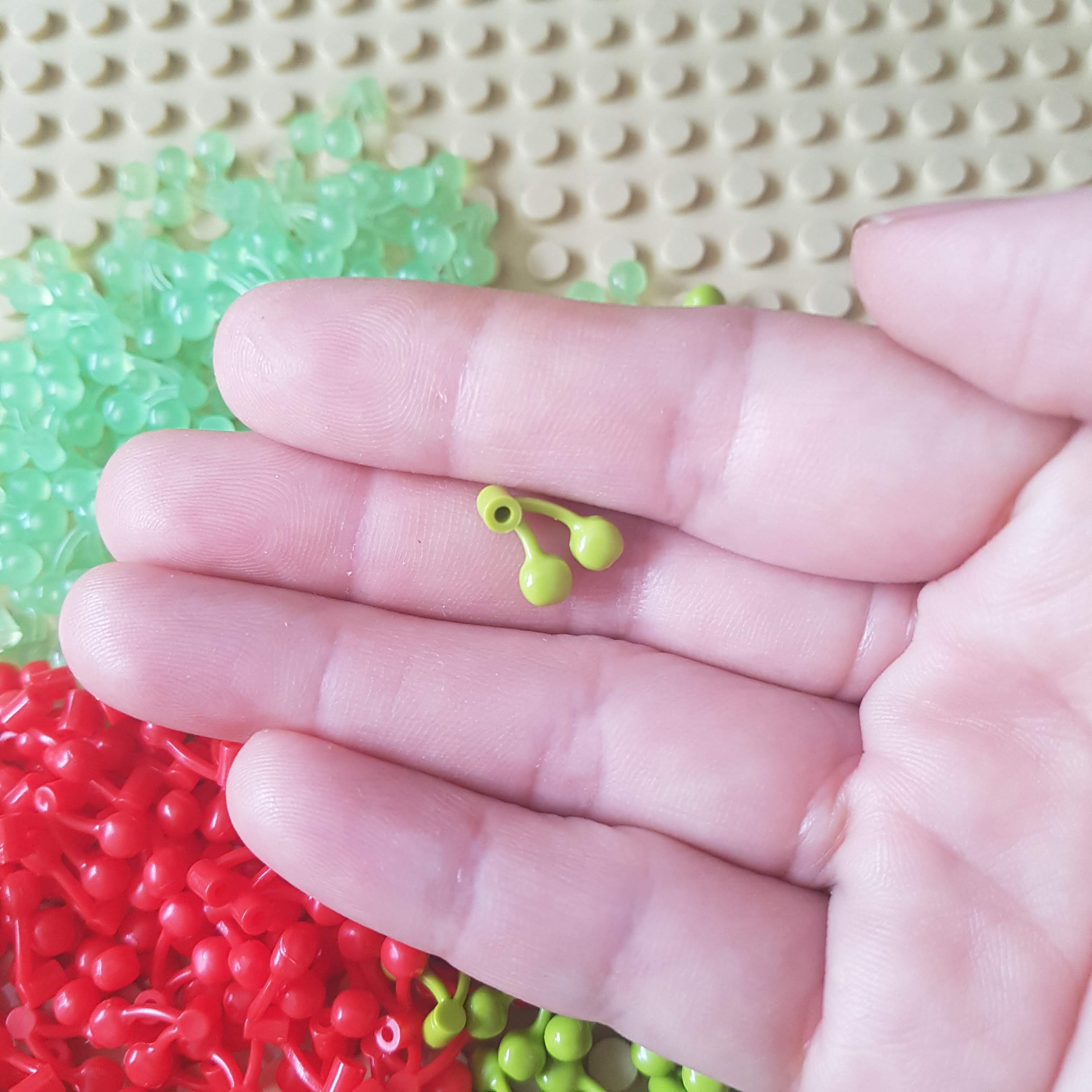Phụ kiện đồ chơi lắp ráp, moc, 20 chùm nho