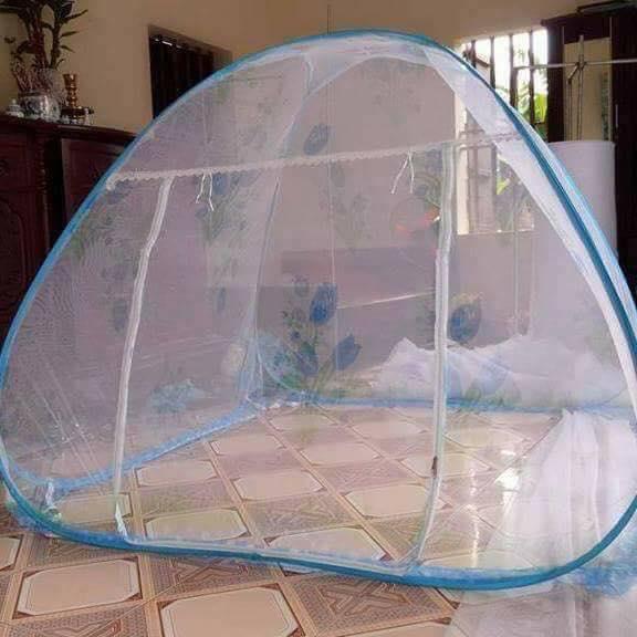 Màn chụp tự bung ko đáy, Chống muỗi 1m8x2m