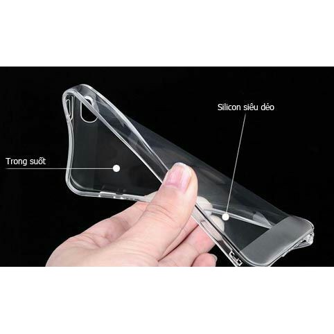 Ốp Silicon Trong Suốt Iphone 6 Đến 12 Pro Max
