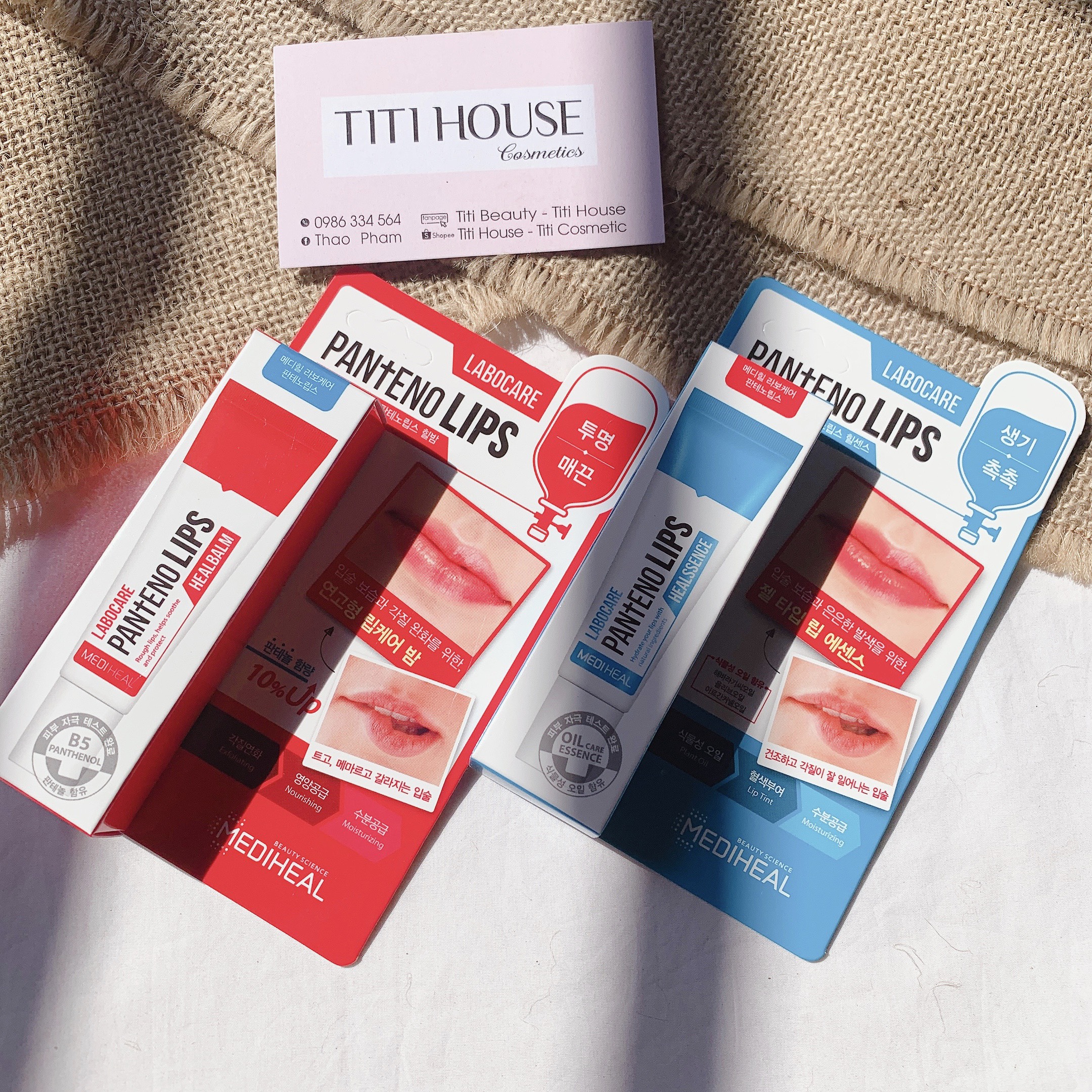Son Đặc Trị Thâm Môi Mediheal Labocare Pan + Eno Lips