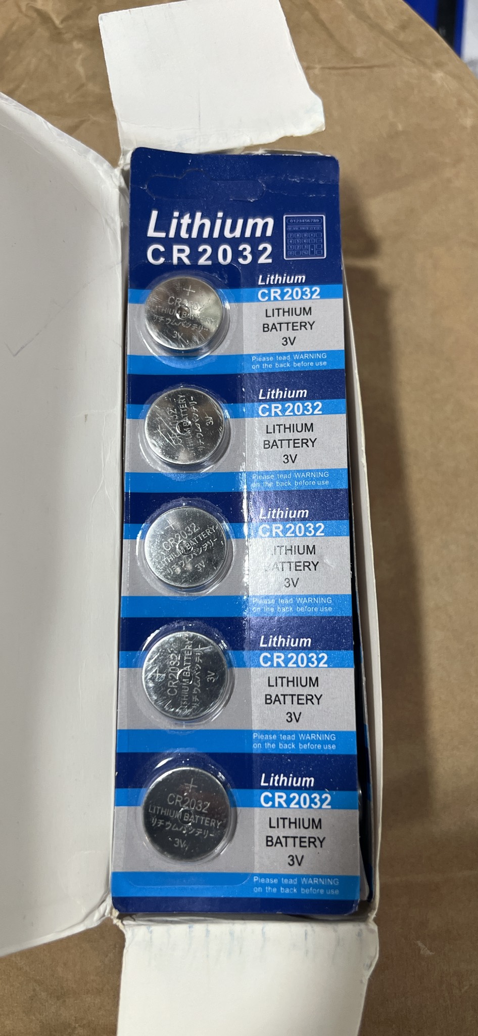 Pin CR2032 3V Lithium Dùng cho Đồng Hồ Xe Đạp