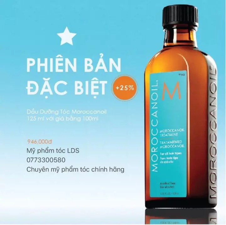 Dầu dưỡng tóc Mo roc can oil Treatment 125ml
