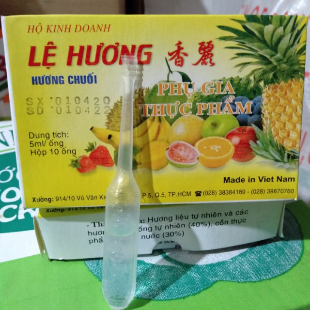 Tinh dầu chuối lệ hương loại 1