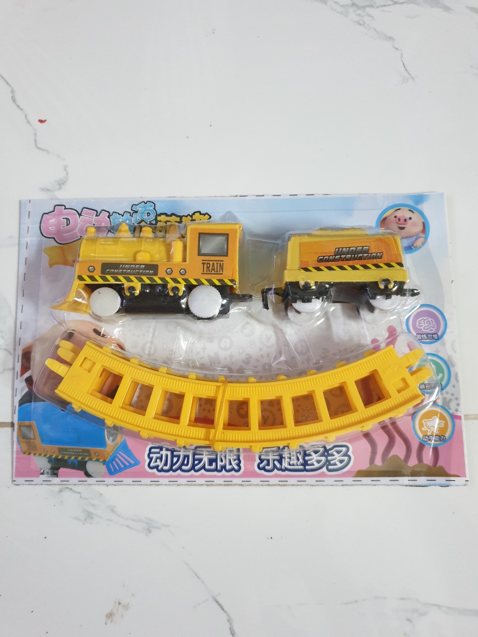 Đồ Chơi Đoàn Tàu Lửa thomas, người nhện, khủng long, cảnh sát, elsa, màu hồng