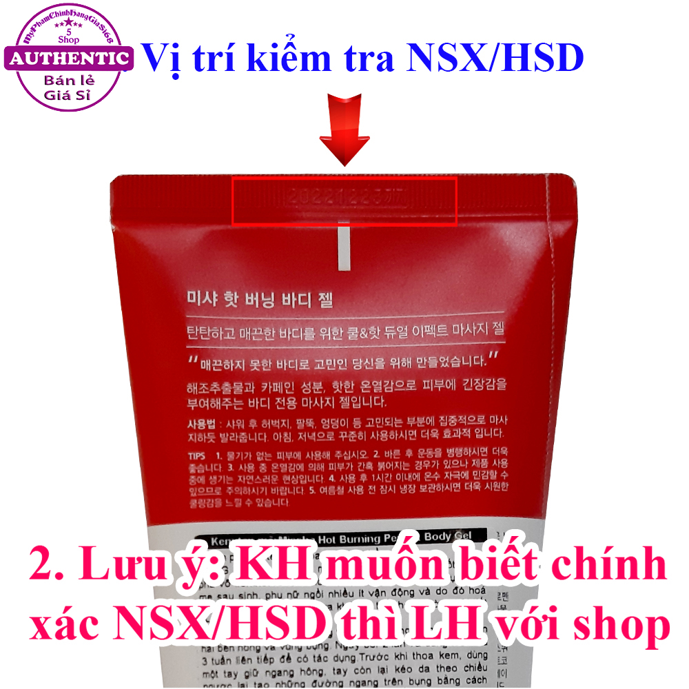 KEM TAN MỠ BỤNG MISSHA HOT BURNING