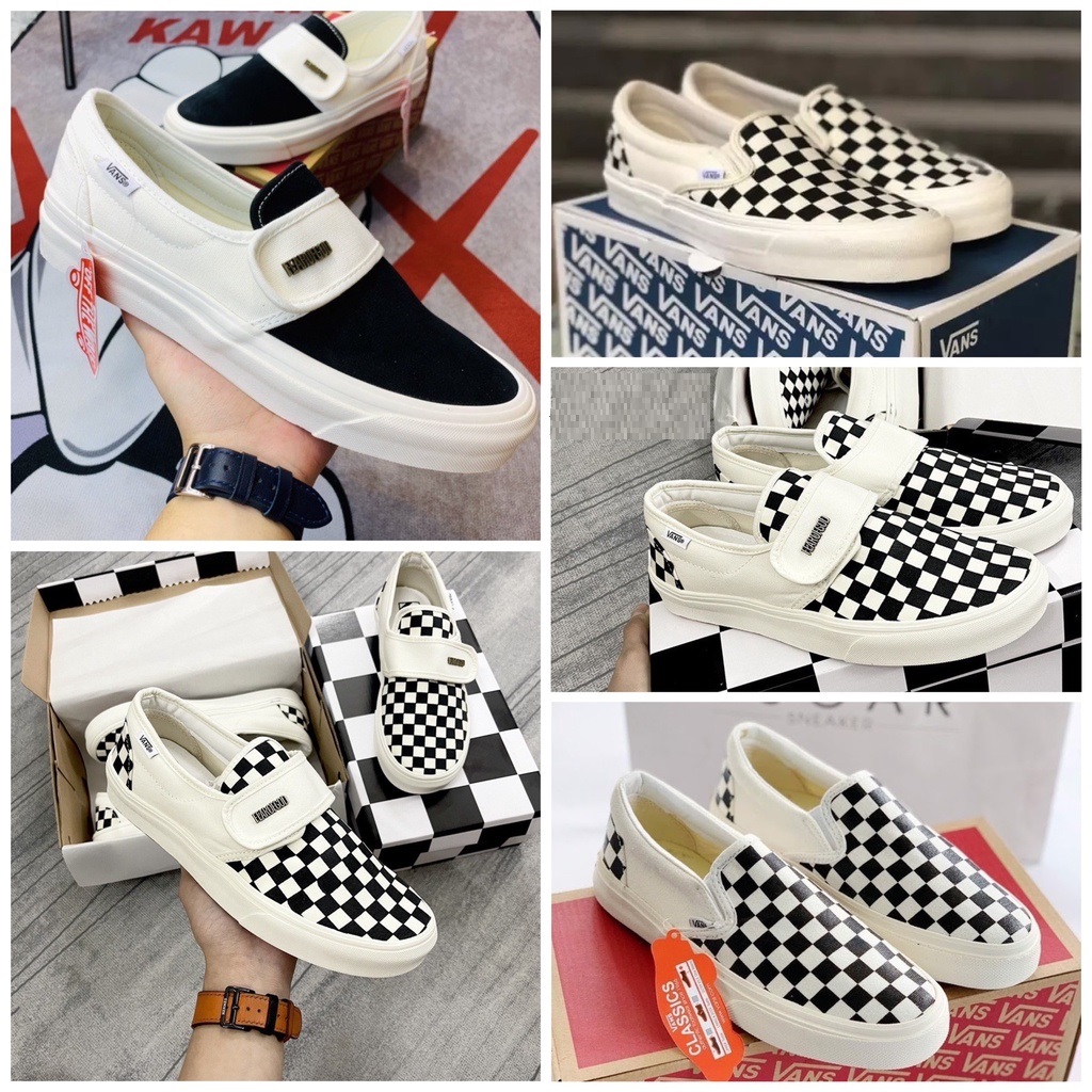 [Rẻ Vô Địch] [Sale sốc ] Giày VANS CARO lười full box bil