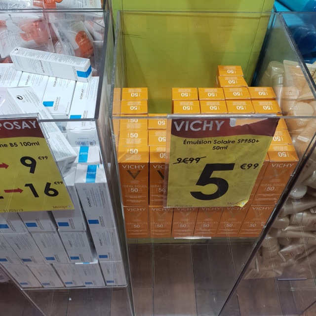[HCM]KEM CHỐNG NẮNG VICHY IDEAL SOLEIL - 50ML