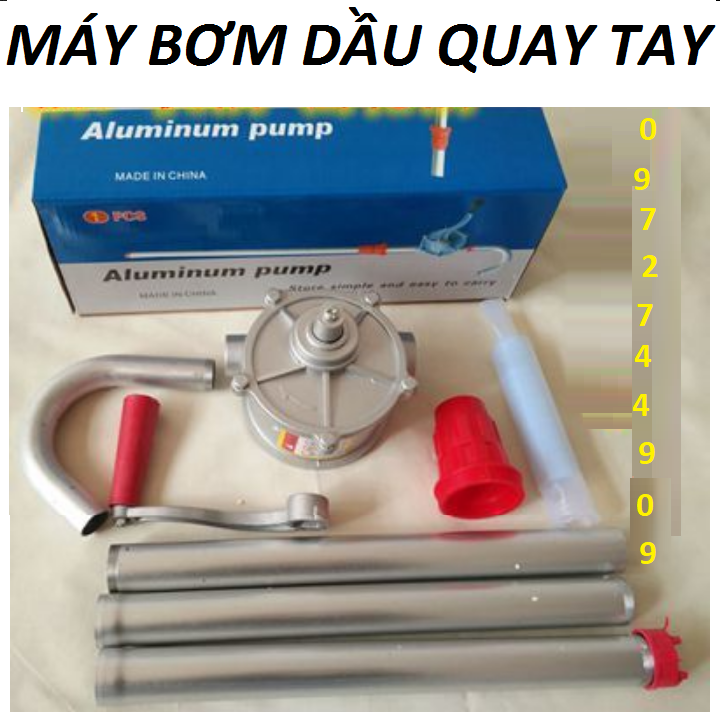 bộ máy bơm nước ,bơm dầu quay tay