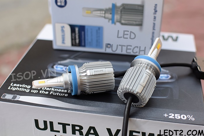 [LEDT2 ISOP] Đèn gầm LED Philips Ultinon Essential Dual CCT [Số lượng: 1 Cặp] [Bảo hành 1 năm]