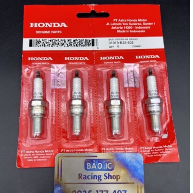 Bugi Indo chính hãng honda và yamaha siêu bền