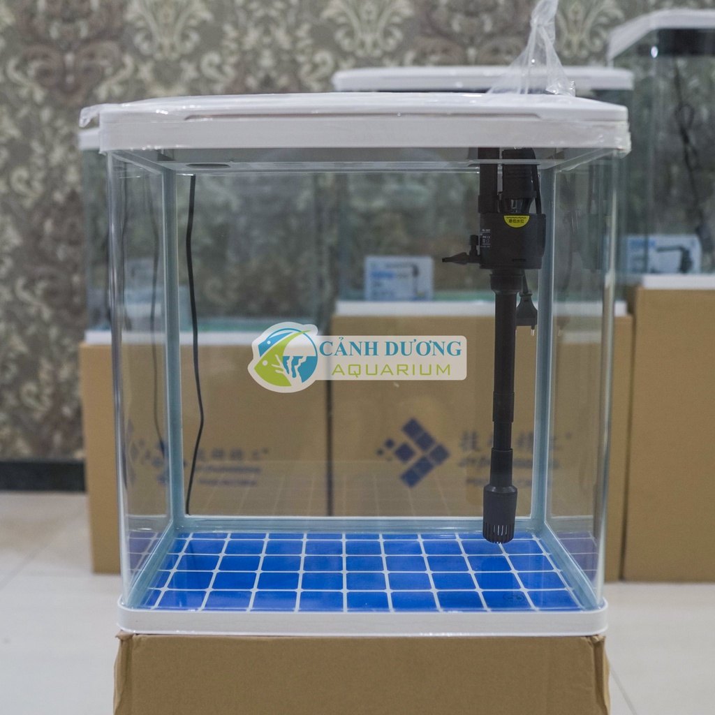 Hồ Cá Mini Để Bàn XS-420 (Combo đầy đủ)