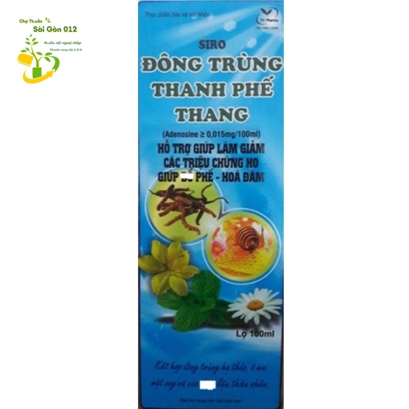 Đông trùng thanh p.hế thang-ho mãn tính-ho dị ứng thời tiết-ho khan- ho lâu ngày
