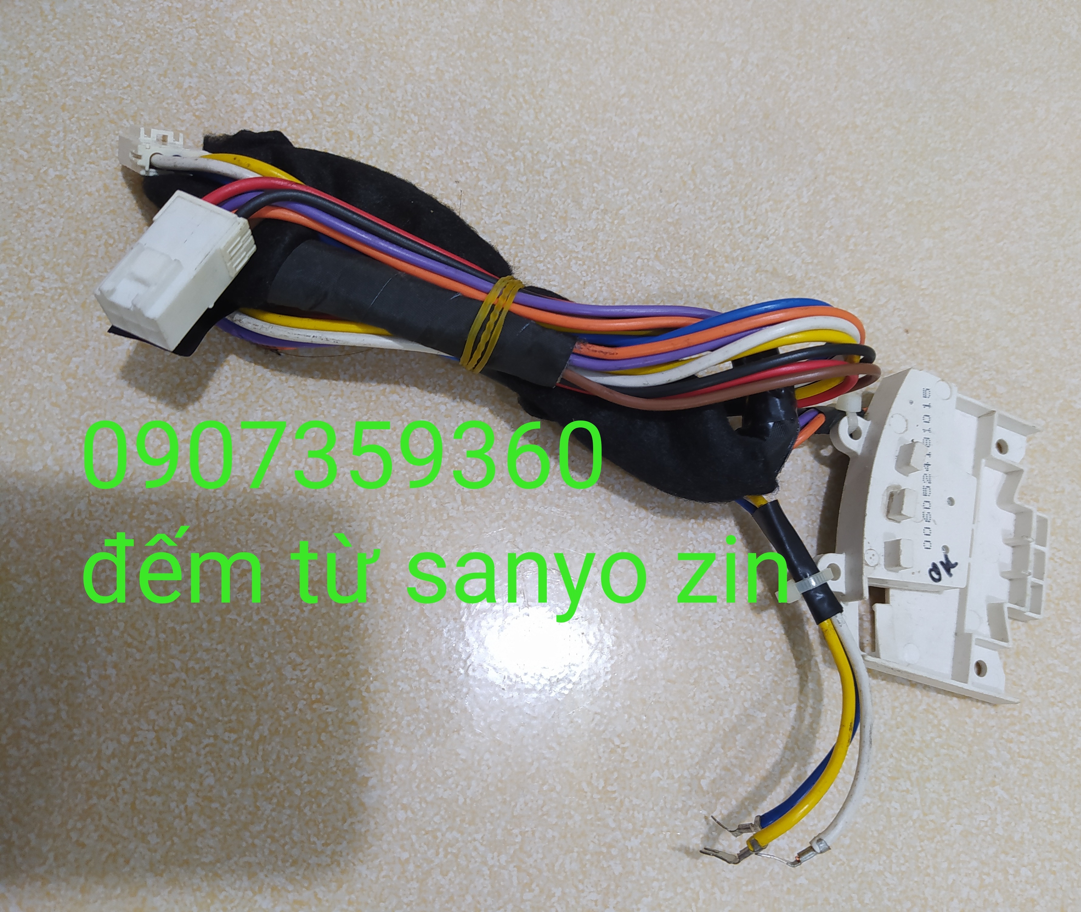 Đếm từ máy giặt sanyo zin
