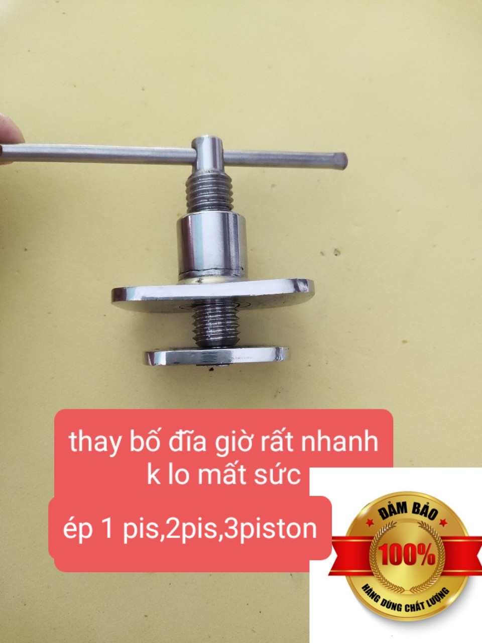 Bộ ép piston thắng đĩa bao nhanh INox