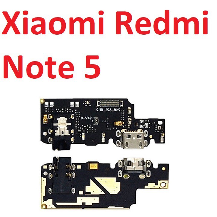 Hcm ️ Cụm Chân Sạc Xiaomi Redmi Note 5 Charger Port Board Bo Main Sạc Mixasale 0781