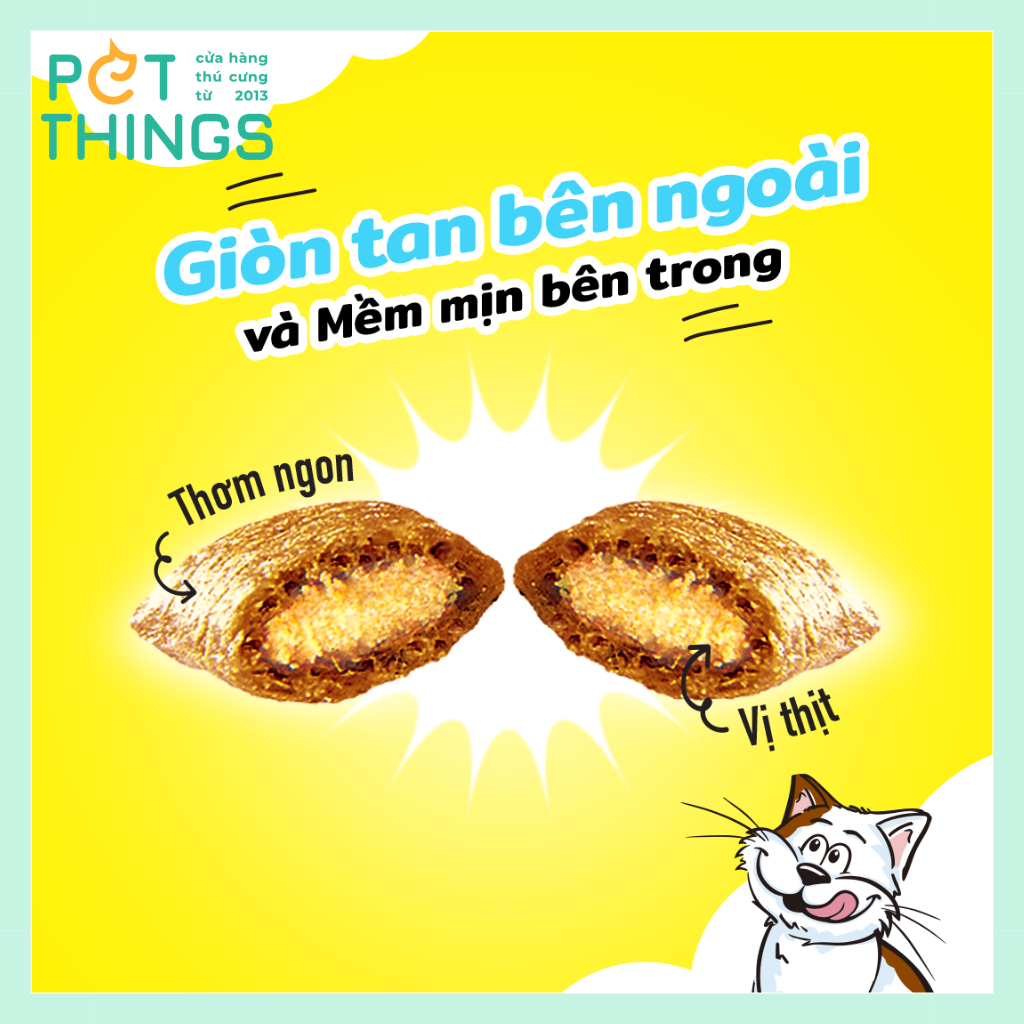 Bánh Thưởng Cho Mèo Temptations Thái Lan 75g / 160g