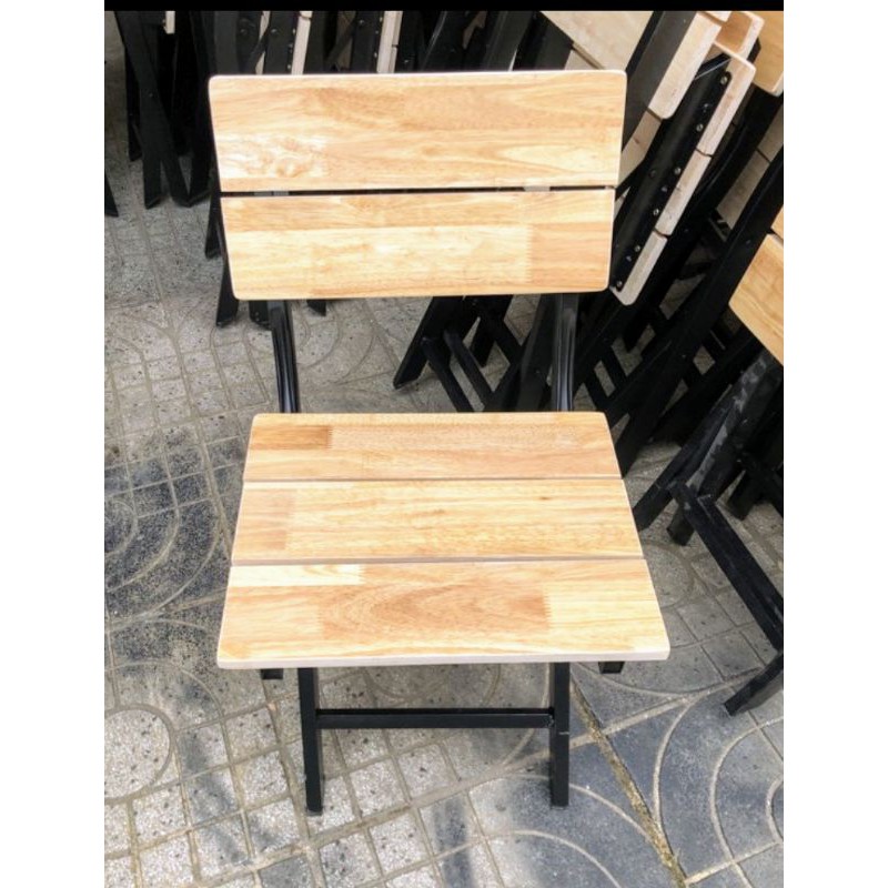 GHẾ GỖ THÔNG QUÁN NHẬU - CAFE